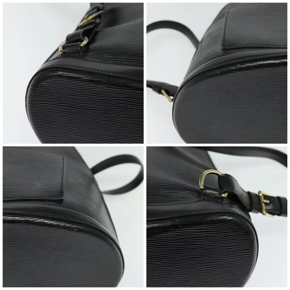LOUIS VUITTON Epi Coblanc Shoulder Bag Black M52292 LV Auth BA168 - Picture 15 of 16